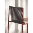 Luxury Pepe Bar Stool by Atmosphera with Woven Backrest Casa Design Group