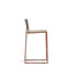 Luxury Pepe Bar Stool by Atmosphera with Woven Backrest Casa Design Group