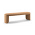 Petal 1460 contemporary upholstered bench by Bross | Casa Design Group