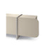 Petra coffee table by Ditre Italia with a sculptural Brutalist-inspired design and wood or marble insert.