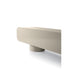 Petra coffee table by Ditre Italia with a sculptural Brutalist-inspired design and wood or marble insert.