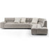 Frigerio Phil Sectional Sofa curved modular designer sofa with sculptural upholstered forms Casa Design Group