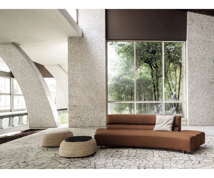 Frigerio Phil Sectional Sofa curved modular designer sofa with sculptural upholstered forms Casa Design Group