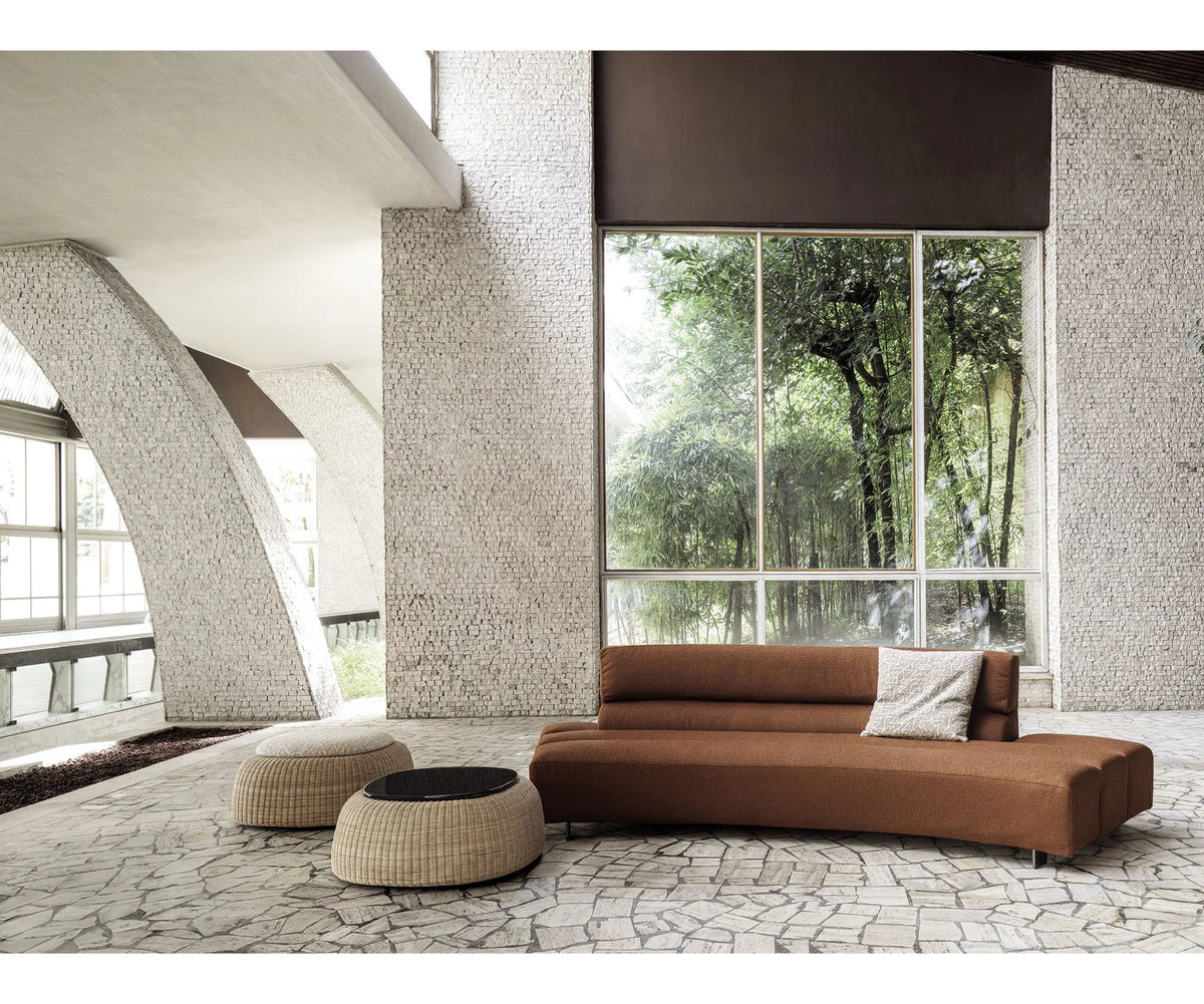 Frigerio Phil Sectional Sofa curved modular designer sofa with sculptural upholstered forms Casa Design Group