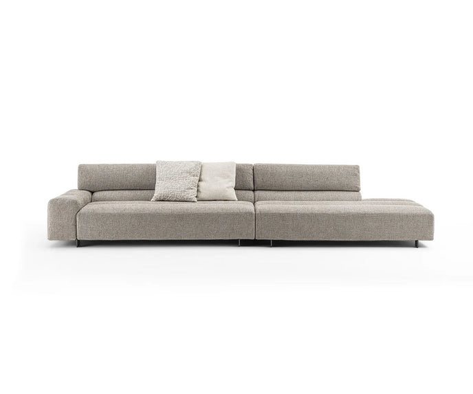 Frigerio Phil Sectional Sofa curved modular designer sofa with sculptural upholstered forms Casa Design Group