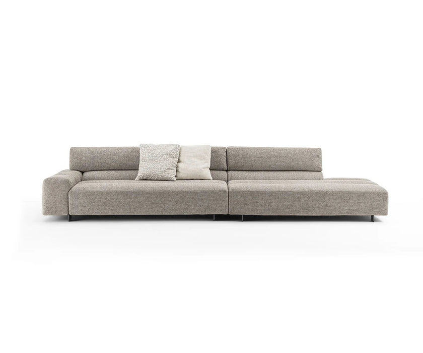 Frigerio Phil Sectional Sofa curved modular designer sofa with sculptural upholstered forms Casa Design Group