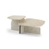 Philia Coffee Table by Saba designed by Studiopepe with a sculptural Eco-stone construction.