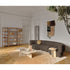 Philia Coffee Table by Saba designed by Studiopepe with a sculptural Eco-stone construction.