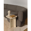 Philia Coffee Table by Saba designed by Studiopepe with a sculptural Eco-stone construction.