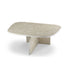 Philia Coffee Table by Saba designed by Studiopepe with a sculptural Eco-stone construction.