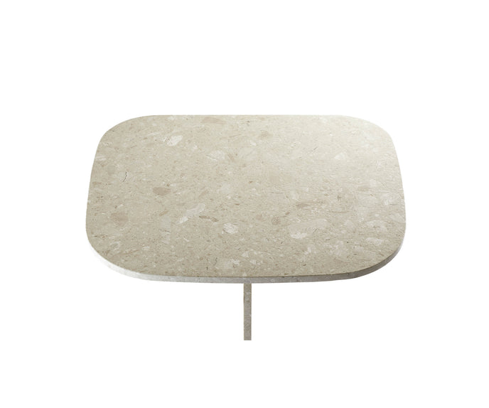 Philia Coffee Table by Saba designed by Studiopepe with a sculptural Eco-stone construction.