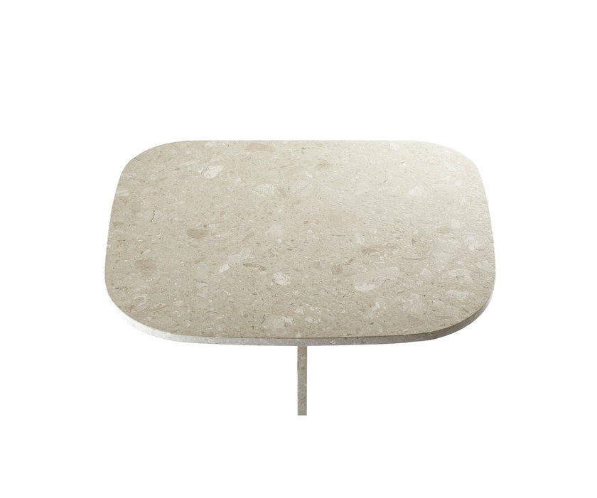 Philia Coffee Table by Saba designed by Studiopepe with a sculptural Eco-stone construction.
