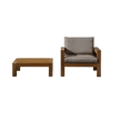 Lars Outdoor Coffee Table by Piet Boon in Natural Teak Casa Design Group