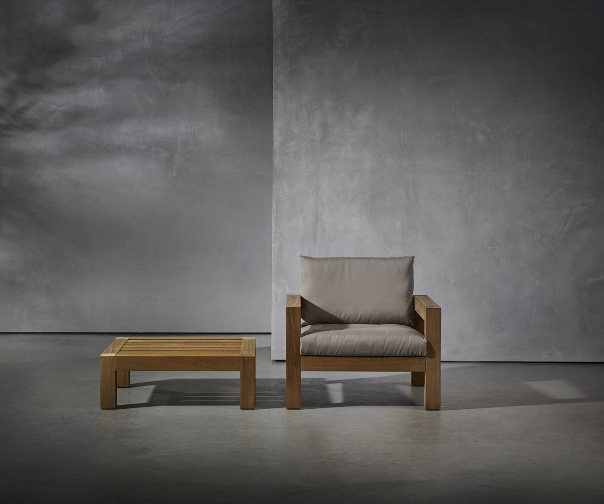 Lars Outdoor Coffee Table by Piet Boon in Natural Teak Casa Design Group