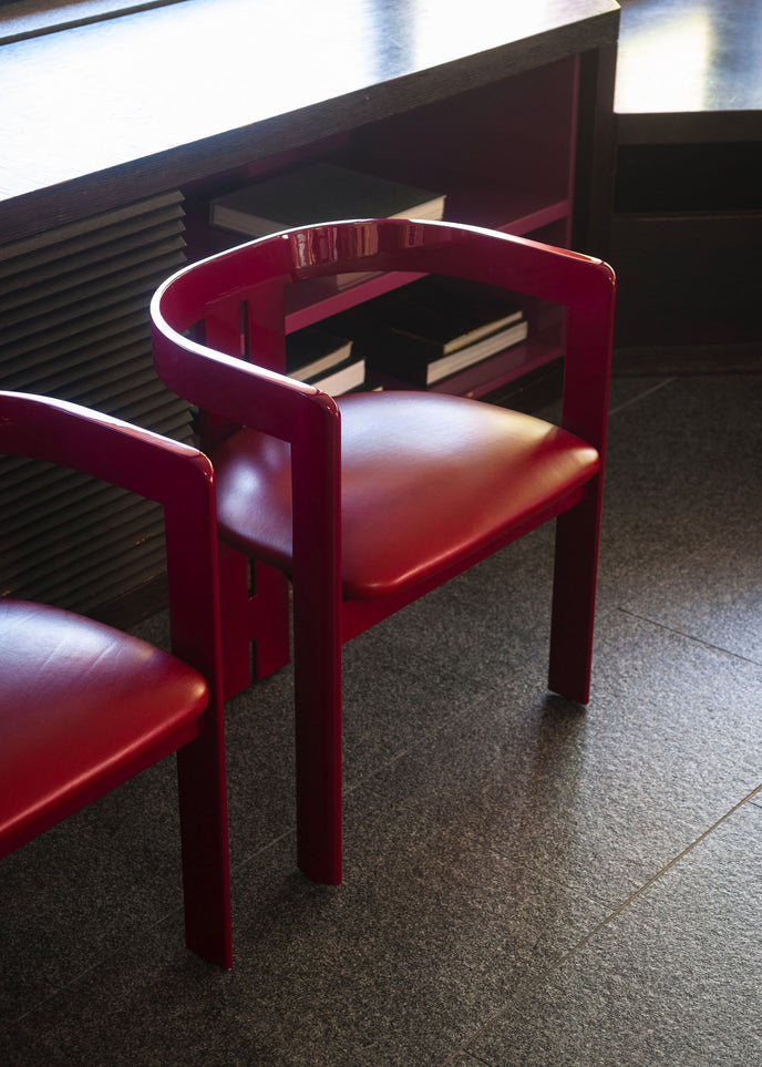 Pigreco iconic lounge chair by Tobia Scarpa for Tacchini | Casa Design Group