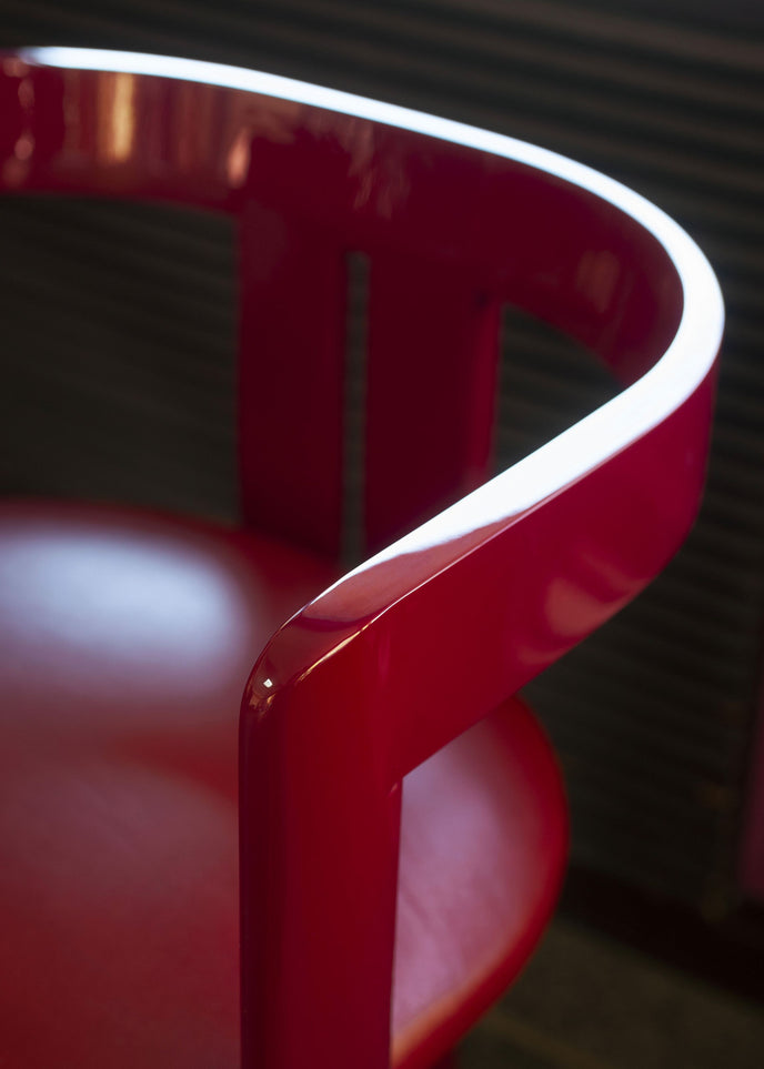 Pigreco iconic lounge chair by Tobia Scarpa for Tacchini | Casa Design Group