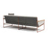 Modern Pipe Outdoor Sofa by Atmosphera with Woven Acrylic Backrest Casa Design Group