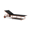 Modern Pipe Outdoor Lounger with Adjustable Back Casa Design Group