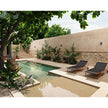Modern Pipe Outdoor Lounger with Adjustable Back Casa Design Group