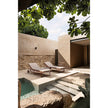 Modern Pipe Outdoor Lounger with Adjustable Back Casa Design Group
