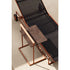 Modern Pipe Outdoor Lounger with Adjustable Back Casa Design Group