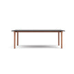 Modern Pipe Outdoor Dining Table with Gres Top Casa Design Group