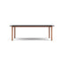 Modern Pipe Outdoor Dining Table with Gres Top Casa Design Group