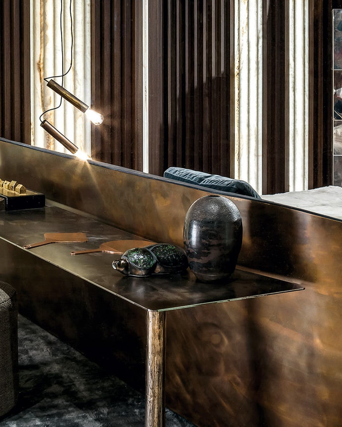 High End Pipe Light-S Pendant by Henge Casa Design Group