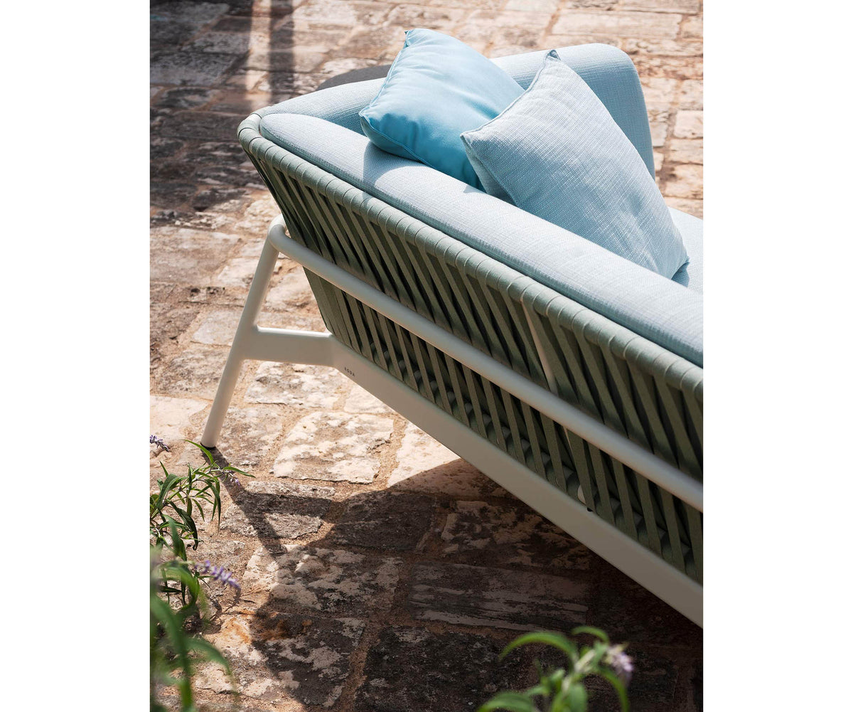 Luxury Piper 002 Outdoor Sofa by Roda with Durable Aluminum Frame | Casa Design Group