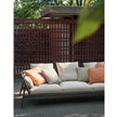 Modern and Durable Piper 003 Outdoor Sofa by Roda with Aluminum Frame and Batyline Fabric | Casa Design Group