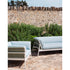 Modern and Durable Piper 003 Outdoor Sofa by Roda with Aluminum Frame and Batyline Fabric | Casa Design Group