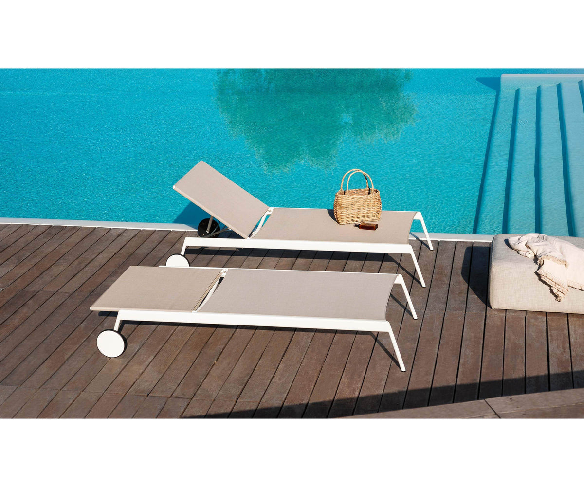 Luxury Piper 007 Sunlounger by Roda for Modern Outdoor Living | Casa Design Group