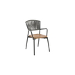 Luxury Piper 121 Outdoor Dining Armchair by Roda with Aluminum Frame | Casa Design Group