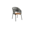 Stylish Piper 122 Comfort Outdoor Dining Chair by Roda with Aluminum Frame | Casa Design Group