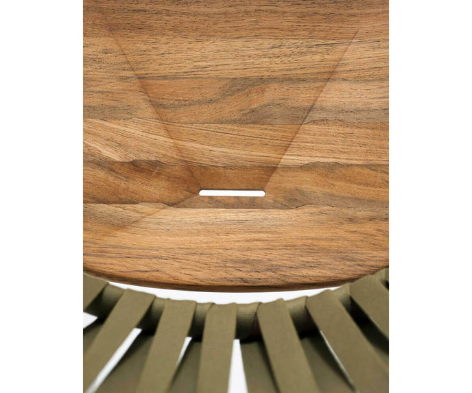 Stylish Piper 122 Comfort Outdoor Dining Chair by Roda with Aluminum Frame | Casa Design Group