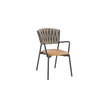 Luxury Piper 221 Italian Outdoor Dining Armchair by Roda | Casa Design Group