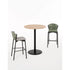 Durable and Stylish Piper 250 Outdoor Bar Stool by Roda with Teak or Resin Seat | Casa Design Group
