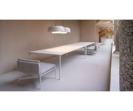 Modern Plano Outdoor Rectangular Dining Table by Paola Lenti  Casa Design Group