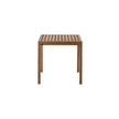 Modern Plaza 065 Teak Outdoor Dining Table by Roda | Casa Design Group