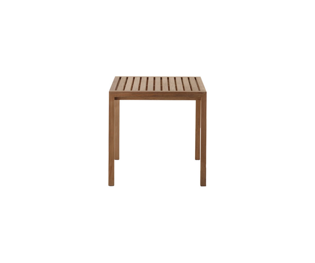 Modern Plaza 065 Teak Outdoor Dining Table by Roda | Casa Design Group