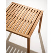 Modern Plaza 065 Teak Outdoor Dining Table by Roda | Casa Design Group