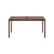 Premium Teak Plaza 066 Outdoor Dining Table by Roda | Casa Design Group