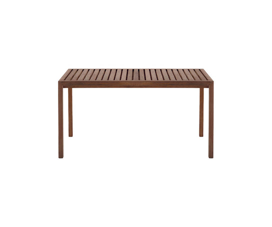 Premium Teak Plaza 066 Outdoor Dining Table by Roda | Casa Design Group