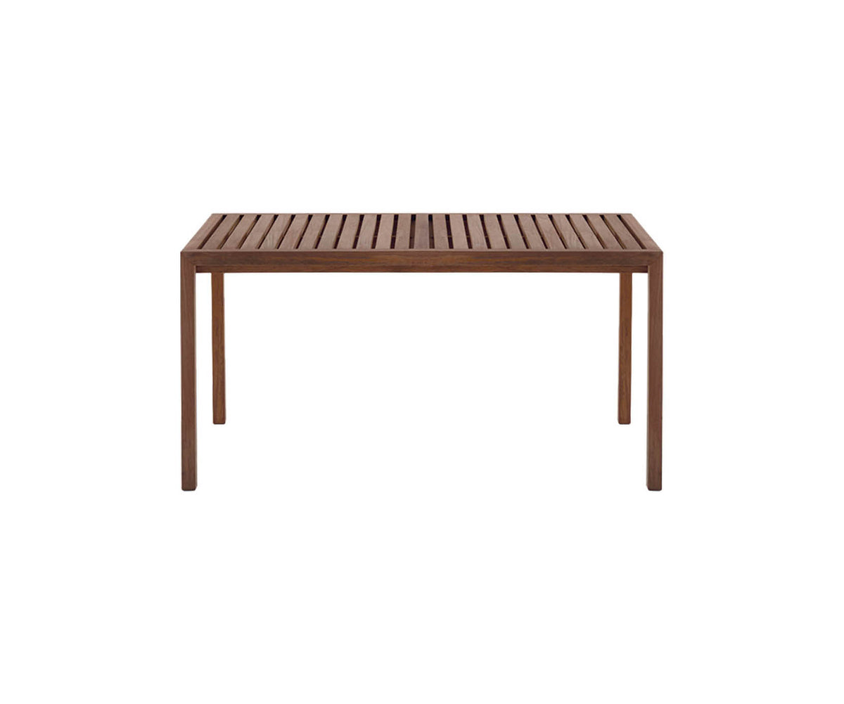 Premium Teak Plaza 066 Outdoor Dining Table by Roda | Casa Design Group