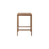 Minimalist Plaza Outdoor Teak Bar Table by Roda | Casa Design Group
