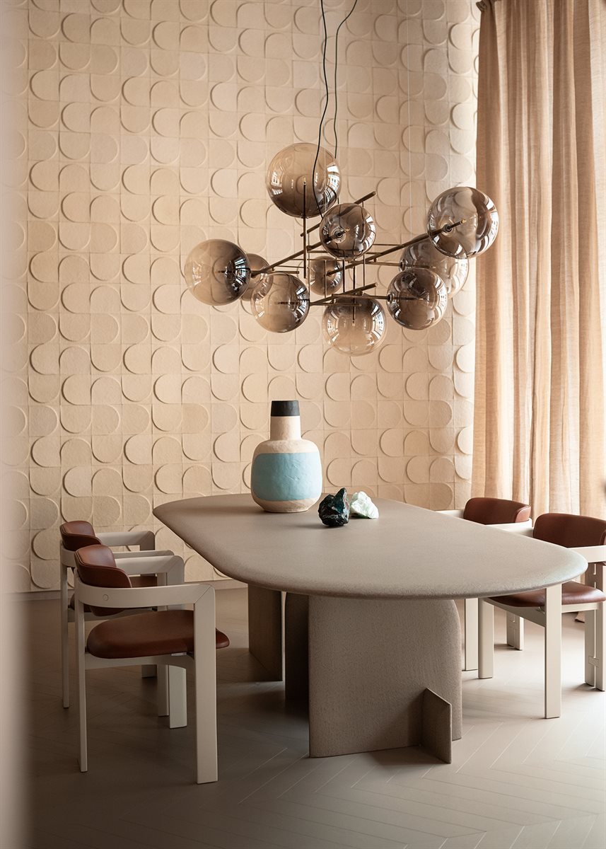 High End Pleiadi Wall Covering by Gallotti&Radice Casa Design Group