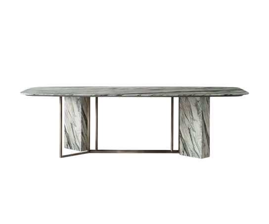 Plinto Limited Edition Dining Table by Meridiani in Cipollino marble Casa Design Group