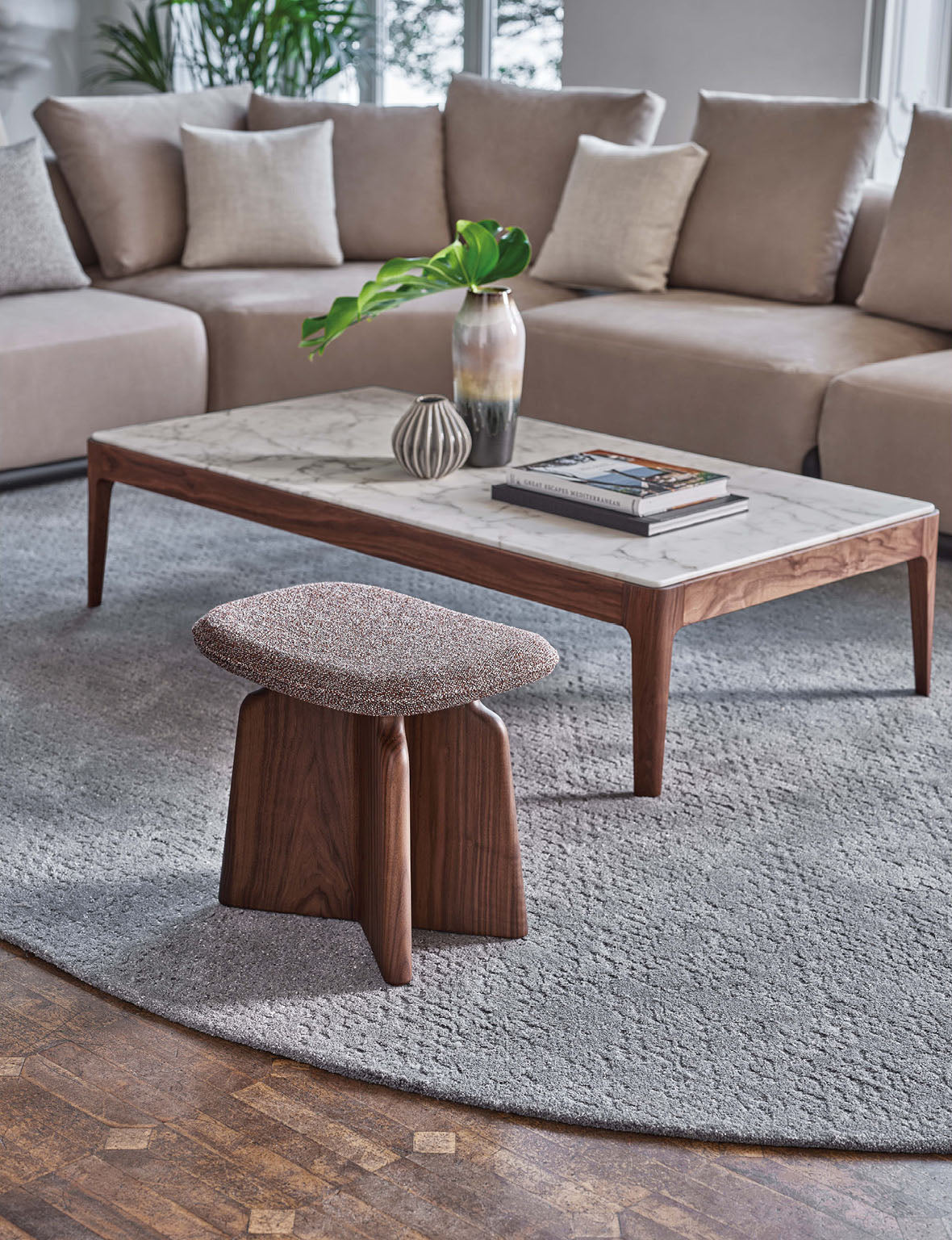 High Podi Stool by Porada Casa Design Group