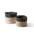 Contemporary Podor Outdoor Baskets by Cassina with vibrant woven design – Casa Design Group