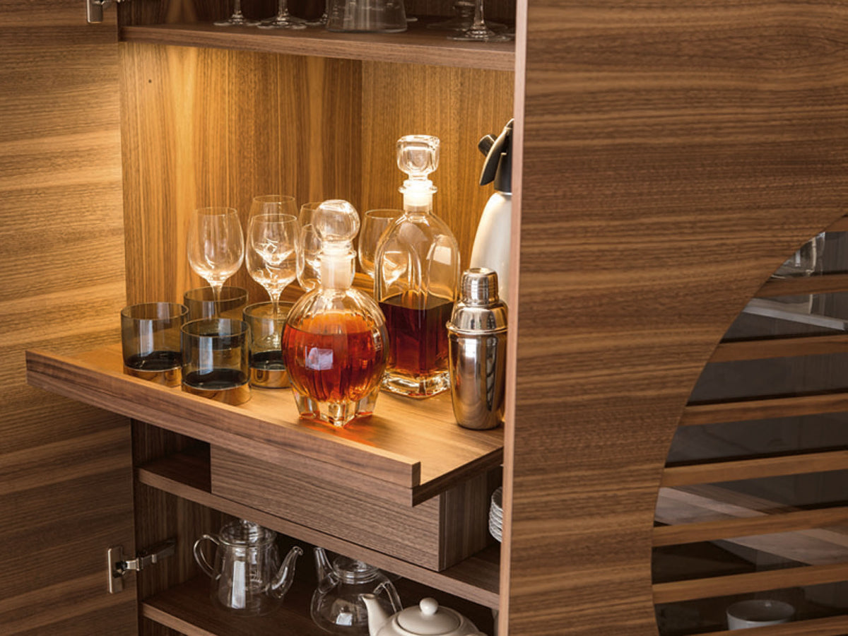 High End Polifemo Bar Cabinet by Porada Casa Design Group